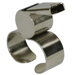Gilbert Brass Whistle With Fingergrip 11765