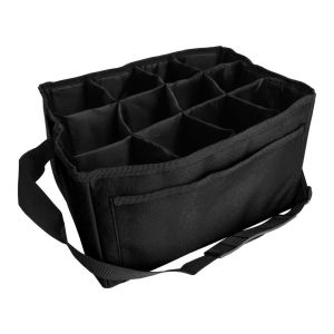 ST-Flexible Water Bottle Carrier-Black 18478
