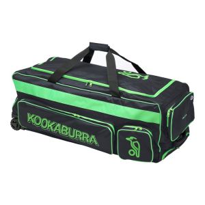 Kookaburra Pro 2.0 Wheelie Bag - Black/Lime 3S15021