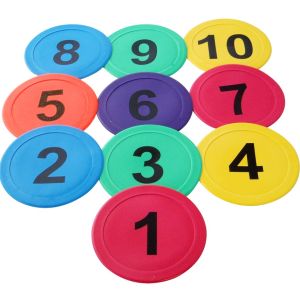 Silver Fern Marker Disc Numbered RMD10P